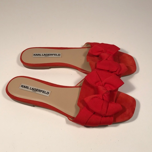 karl lagerfeld slide sandals